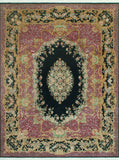 Wali Dofi Black/Purple Rug, 7'11" x 10'10"