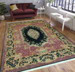 Wali Dofi Black/Purple Rug, 7'11" x 10'10"