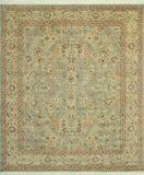 Wali Claegbor Lt. Green/Brown Rug, 8'1" x 10'2"