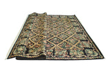 Wali Ceastun Black/Brown Rug, 8'3" x 10'4"