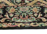 Wali Ceastun Black/Brown Rug, 8'3" x 10'4"