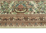 Wali Cevahir Ivory/Brown Rug, 8'0" x 10'0"