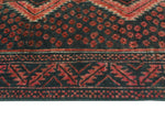 Vintage Inaara Charcoal/Rust Runner, 2'9" x 7'10"