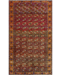 Balochi Carson Purple/Brown Rug, 5'9" x 10'5"