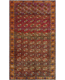 Balochi Carson Purple/Brown Rug, 5'9" x 10'5"