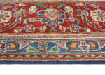 Fine VTG Ajer Blue/Red Rug, 9'9" x 12'7"