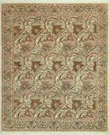 Wali Charlene Ivory/Green Rug, 8'2" x 10'2"