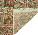 Wali Charlene Ivory/Green Rug, 8'2" x 10'2"