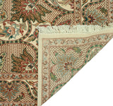 Wali Charlene Ivory/Green Rug, 8'2" x 10'2"