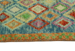 Balochi Aian Green/Gold Rug, 3'4" x 4'10"