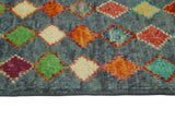 Balochi Agustina Grey/Rust Rug, 3'4" x 4'11"