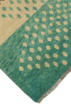 Balochi Ader Beige/Lt. Green Rug, 3'3" x 5'0"