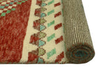 Balochi Ader Beige/Lt. Green Rug, 3'3" x 5'0"