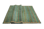 Balochi Adella Grey/Gold Rug, 5'3" x 8'2"