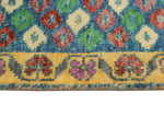 Balochi Ainagul Blue/Gold Rug, 3'11" x 6'0"