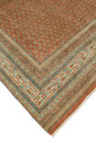 Fine VTG Cartere Rust/Beige Rug, 6'0" x 8'6"