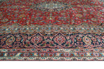 Fine VTG Aneisha Red/Navy Rug, 8'0" x 11'2"