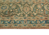 Fine VTG Fatho Rose/Green Rug, 9'9" x 13'1"