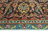 Fine VTG Anel Red/Charcoal Rug, 7'11" x 11'0"