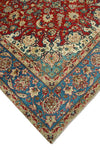 Fine VTG Akjamal Red/Blue Rug, 7'11" x 10'3"