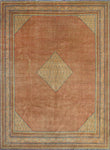 Fine VTG Andena Rust/Beige Rug, 9'10" x 12'11"