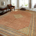 Fine VTG Andena Rust/Beige Rug, 9'10" x 12'11"