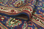 Vintage Andrus Navy/Red Rug, 10'2" x 13'4"