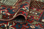 Fine VTG Birdhill Red/Navy Rug, 8'7" x 11'5"