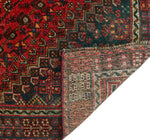 Balochi Alyxis Red/Charcoal Rug, 5'9" x 8'0"