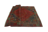 Balochi Alyxis Red/Charcoal Rug, 5'9" x 8'0"