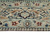 Super VTG Catedra Lt. Green/Beige Rug, 5'7" x 8'10"