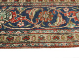 Fine VTG Ghita Brown/Navy Rug, 6'7" x 9'10"