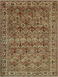 Fine VTG Ajar Brown/Ivory Rug, 8'3" x 11'4"