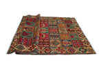 Fine VTG Fuat Red/Green Rug, 5'8" x 9'3"