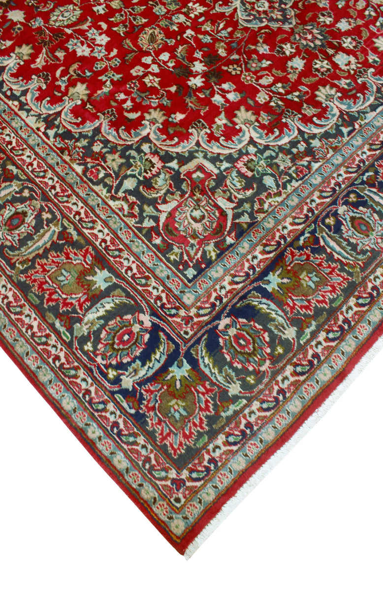 Fine VTG Ertha Red/Charcoal Rug, 8'0 x 10'8 – Noori Rug