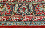 Fine VTG Ertha Red/Charcoal Rug, 8'0" x 10'8"