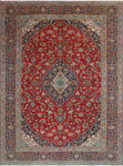 Fine VTG Halil Red/Navy Rug, 8'8" x 12'0"