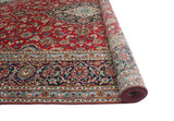 Fine VTG Halil Red/Navy Rug, 8'8" x 12'0"