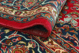 Vintage Behrouz Red/Navy Rug, 9'6" x 12'8"