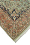 Wali Claudine Lt. Green/Rust Rug, 8'1" x 10'4"