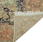 Wali Claudine Lt. Green/Rust Rug, 8'1" x 10'4"