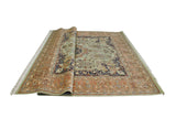 Wali Claudine Lt. Green/Rust Rug, 8'1" x 10'4"