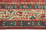 Fine VTG Azizah Red/Beige Runner, 3'5" x 10'1"