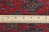 Fine VTG Abtin Charcoal/Red Runner, 3'2" x 9'7"