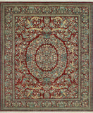 Wali Corliss Red/Lt. Gold Rug, 8'0" x 9'7"