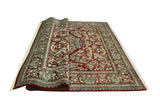 Wali Corliss Red/Lt. Gold Rug, 8'0" x 9'7"