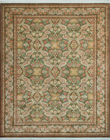 Wali Damira Brown/Ivory Rug, 8'2" x 10'3"