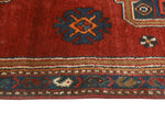 Fine VTG Ayazhan Red/Navy Runner, 3'0" x 14'10"