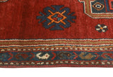 Fine VTG Ayazhan Red/Navy Runner, 3'0" x 14'10"