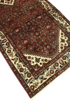 Fine VTG Madina Red/Ivory Runner, 3'7" x 10'1"